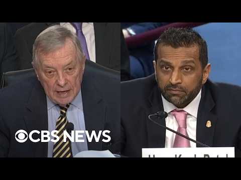 Watch: Durbin presses Patel on FBI response to shootings involving law enforcement