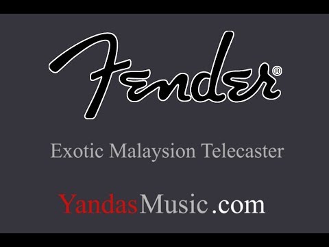 Fender Exotic Series Malaysian Telecaster