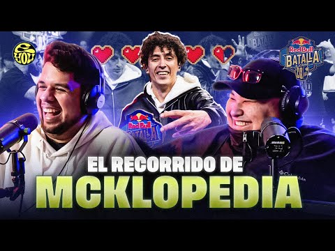 NEVER MENTION CANSERBERO! - This is how we reacted to MCKLOPEDIA's run at RED BULL 5 LIVES