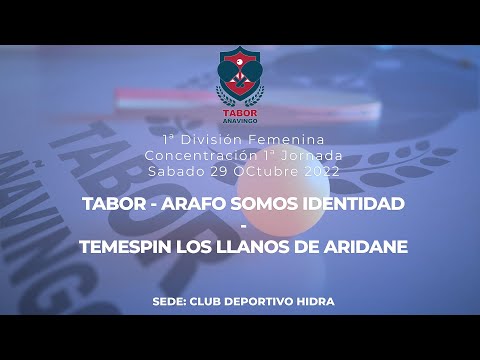 1ª DIVISIÓN FEMENINA TABOR - TEMESPIN