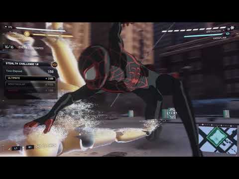 All Stealth Challenges Gold (Ultimate) - Marvel's Spider-Man: Miles Morales