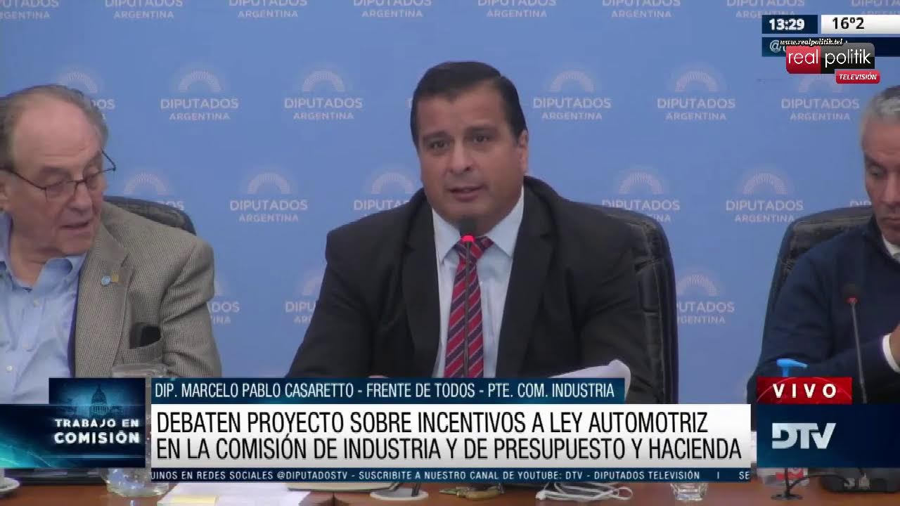 Diputados continúa trabajando en la ley Automotriz