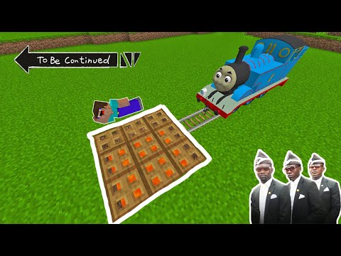 Traps for Thomas Tank Engine in Minecraft - Coffin Meme