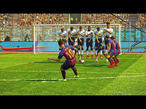 Low Free Kicks From PES 2013 to 2023