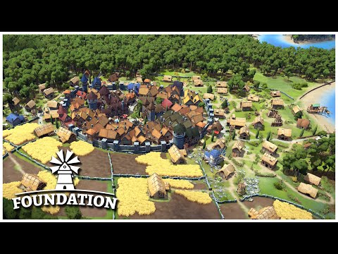 Building a Massive Medieval Kingdom! | Foundation Ep. 1 (Full Release)