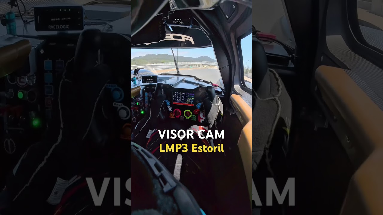 VISOR CAM tocando o Adess LMP3 no Estoril!