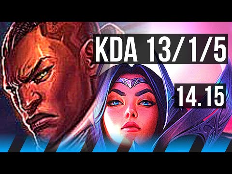 LUCIAN vs IRELIA (MID) | 13/1/5, 69% winrate, Legendary | EUW Master | 14.15