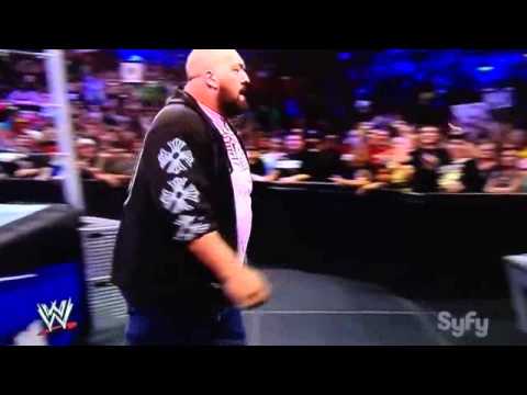 WWE SMACK DOWN 18 10 2013  Bigshow knocks out Brad Maddox