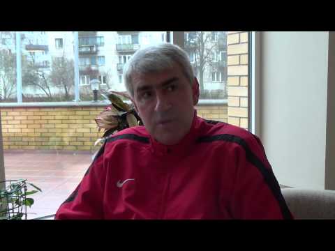 Spartaks Jurmala manager Jurijs Popkovs post season interview. Part 1.