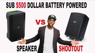 Video thumbnail for SUB $500 Battery Powered Speaker Shootout - Mackie Thump Go VS Samson Explor with Portable PA by Cleveland Terry