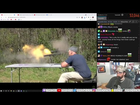 2/2 HasanAbi September 22, 2021 – 50 Cal Sniper Explodes, Joe Rogan on Q, Home Defense Videos REACT