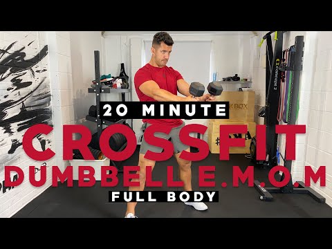 20 MIN CROSSFIT E.M.O.M DUMBBELL WORKOUT || PMA FITNESS |