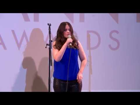 Danielle Hollobaugh at The Danny Awards 2020