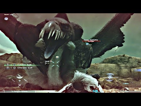 FINAL FANTASY XV Comrades DLC - Level 99 ZU Ultimate Boss (Max Level Quest Superboss)