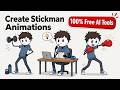 How to Create Stickman Animation with AI FREE | Full Timestamps & Chapters