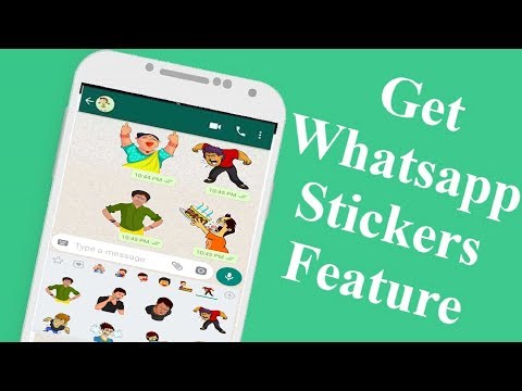 Send Stickers on WhatsApp Sticker Activation Video