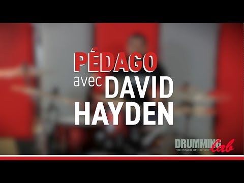 SABIAN - PEDAGO BATTERIE avec DAVID HAYDEN ! (vidéo de la Boite Noire)
