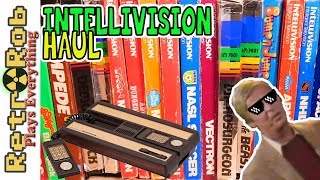 Huge Intellivision Retro Game Haul: Plimpin' It!