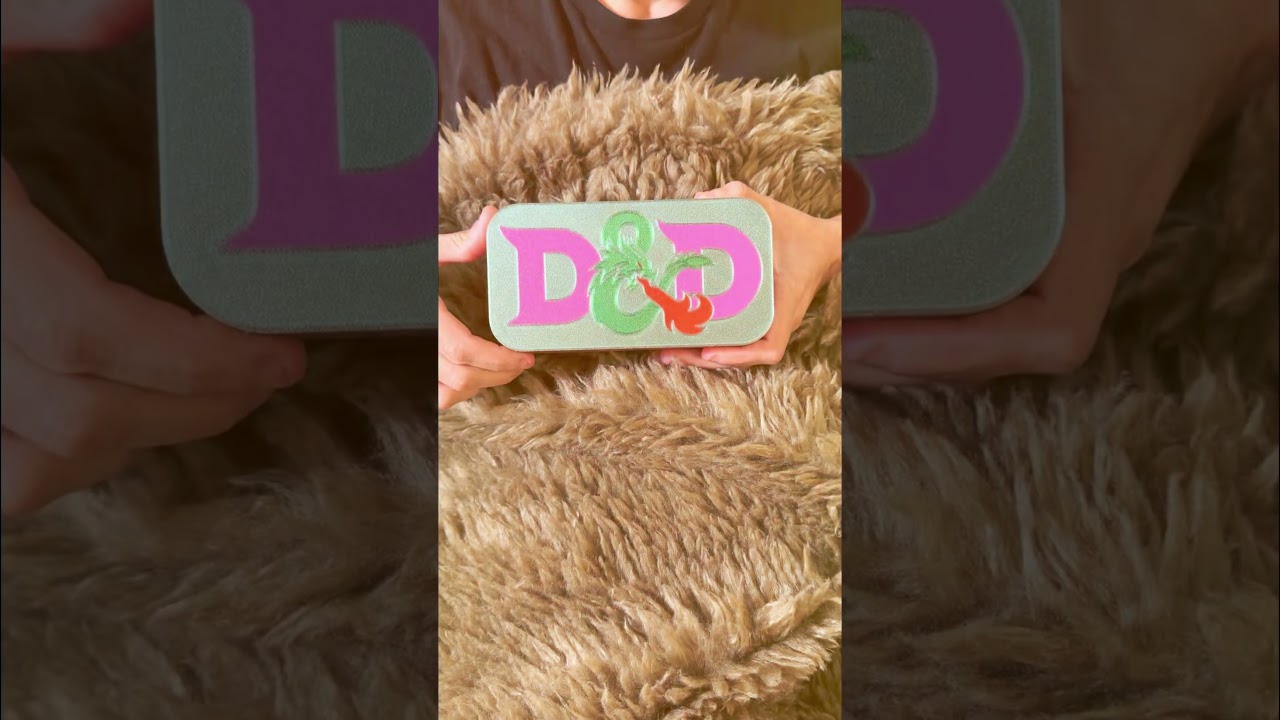 Dice, Minis & Pens Walk Into a Case…. #shorts #dnd #bambulab