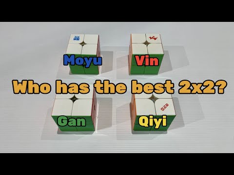 Moyu gegen Vin gegen Gan gegen Qiyi | Wer hat das beste 2x2?