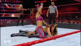 WWE RAW 6 Woman Tag Match (EMMA RETURNS!!)