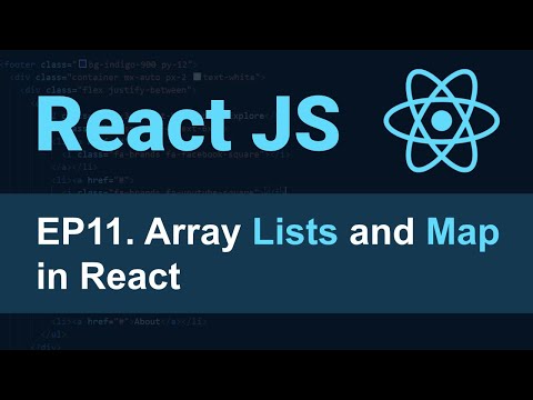 React Js Tutorial 11 Lists And Map In React For Beginners Basic Array And Loop In React