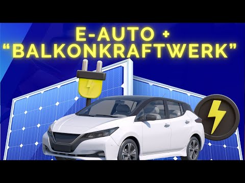 Elektroauto mit Balkonkraftwerk / Insel-Solaranlage laden - ohne Einspeisung & Anmeldung?