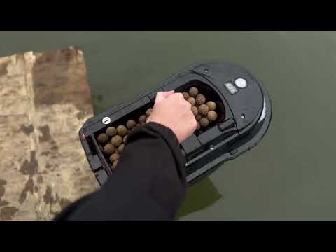 2025 New Boatman Vulcan Mini Bait Boat GPS Bait boat Sonar Bait Boat #boatman #carpfishing #fishing