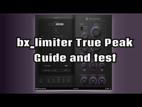 Brainworx limiter True Peak   Complete guide and audio test