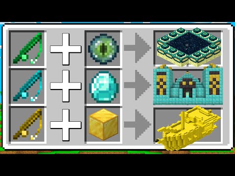 MINECRAFT MA POSSO PESCARE LE STRUTTURE *OGGETTI SPECIALI*