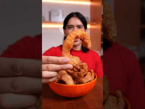 HALAL CHICHARRON?!! (Beef Chicharron w/ Hummus) #chicharron #shorts #cookingasmr #asmr