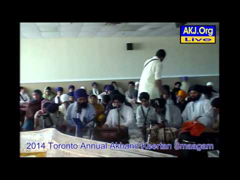 060 Toronto July 2014 Smaagam - Thursday Morning Keertan - Bh. Manjit Singh Jee UK