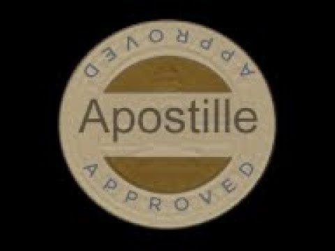 Apostille Countries List Video