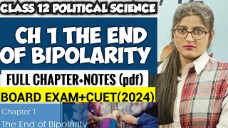 The end of bipolarity class 12|The end of bipolarity class 12 political science|The end ofbipolarity