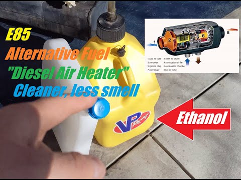 Cheap Chinese Diesel Air Heater RUNS on GREEN Alternative FUELS?
