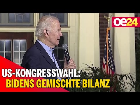US-Kongresswahl: Bidens gemischte Bilanz