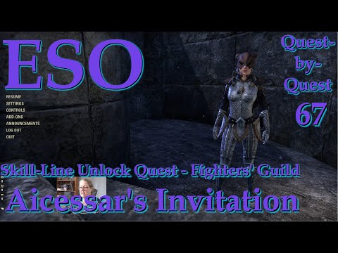 The Elder Scrolls Online –Quest-by-Quest Ep. 67—Aicessar’s Invitation