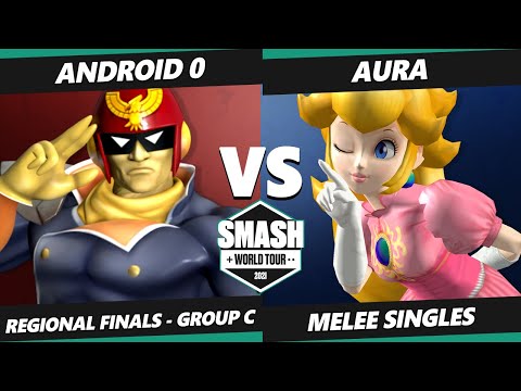 SWT NA West Group C - Aura (Peach) Vs. Android 0 (Captain Falcon) SSBM Smash Melee Tournament
