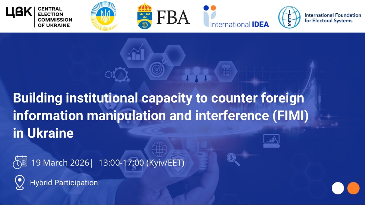 Building institutional capacity to counter FIMI in Ukraine