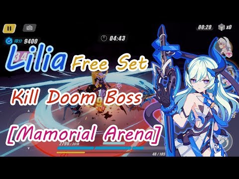 Honkai Impact 3 (崩坏3rd) - Lilia Free Set Kill Doom Boss [Memorial Arena]