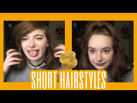quick & easy short hairstyles✨ghostio