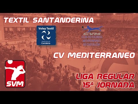 SVM1617 - Jornada 15 - Voley Textil vs C.V. Mediterráneo