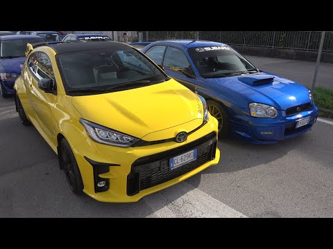 WRC Team Tour Colli Euganei 2023 | Subaru Impreza, Lancia Delta, Escort Cosworth, Lancer EVO