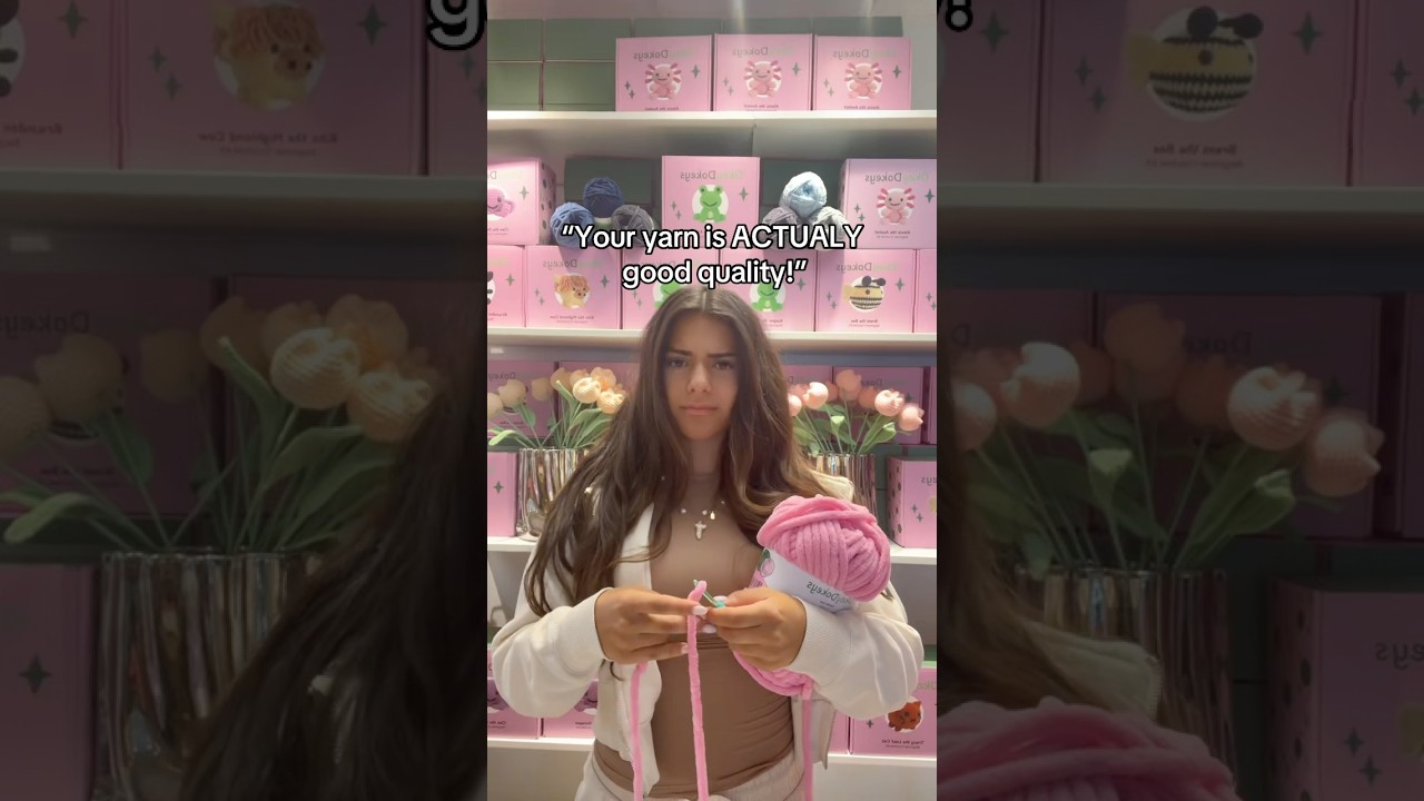THE BEST CHENILLE YARN ON THE MARKET?! #crochetcommunity #crochet #chenilleyarn