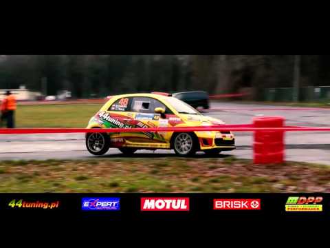 53 Barbórka Warszawska 2015 - Klip - Abarth 500 Open 2WD R.Halicki - T.Tkacz 44tuning Rally Team