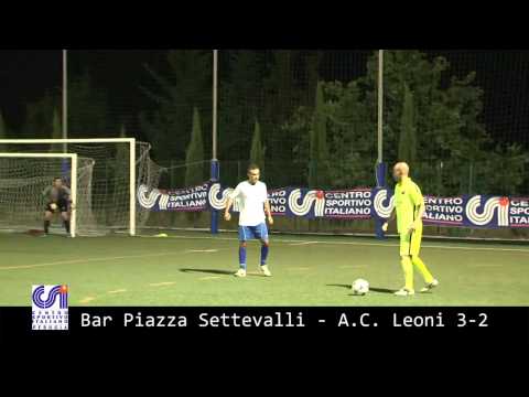 CSI Perugia Finale Calcio a 7 Primaverile 2014-1015: Bar Piazza Settevalli VS AC Leoni 3 2