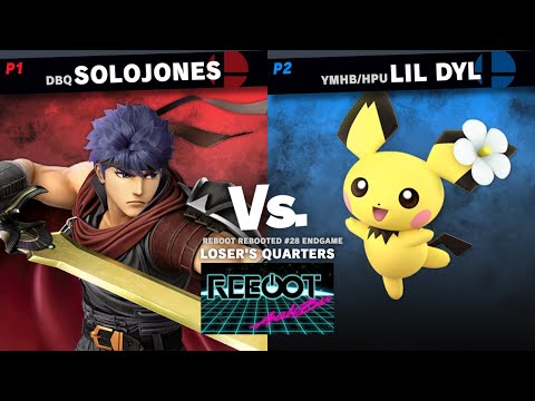 Reboot Rebooted #28 Endgame: Loser's Quarters - SoloJones (Ike) VS Lil Dyl (Pichu)