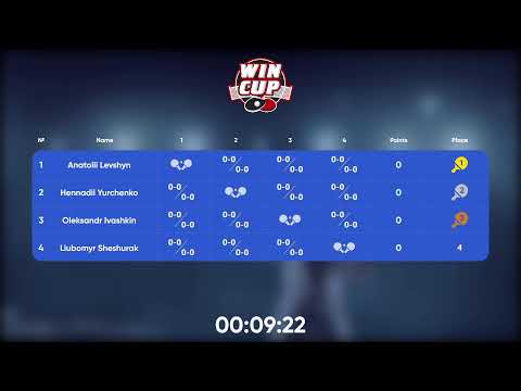 19:00 Anatolii Levshyn 3 - 2 Hennadii Yurchenko West 5 WIN CUP 06.12.2022 | TABLE TENNIS WINCUP