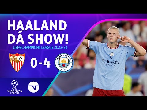 Gols e lances de Sevilla x Manchester City