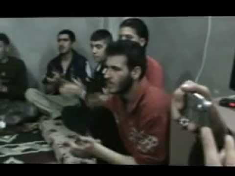 سهرة ثورية لنشطاء حي بابا عمرو في مدينة القصير في ريف حمص